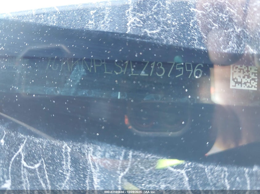 2020 GMC Acadia Fwd Denali VIN: 1GKKNPLS1LZ137596 Lot: 43160434