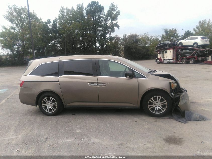 2012 Honda Odyssey Ex-L VIN: 5FNRL5H63CB146516 Lot: 43160481