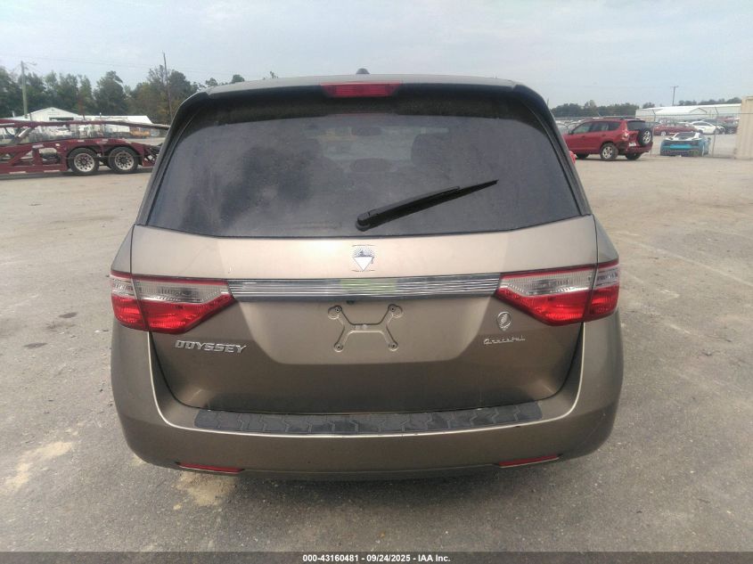 2012 Honda Odyssey Ex-L VIN: 5FNRL5H63CB146516 Lot: 43160481