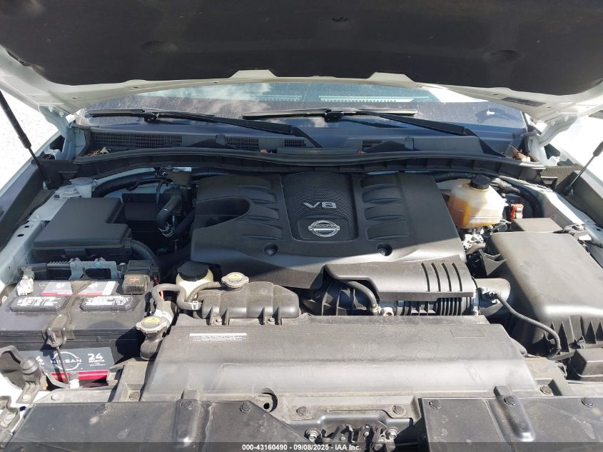 2021 Nissan Armada Sv 4Wd VIN: JN8AY2AD0M9661379 Lot: 43160490