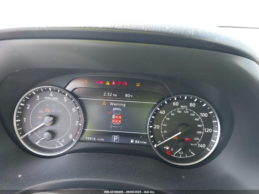 2021 Nissan Armada Sv 4Wd VIN: JN8AY2AD0M9661379 Lot: 43160490