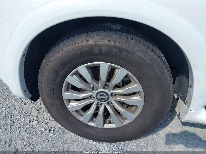 2021 Nissan Armada Sv 4Wd VIN: JN8AY2AD0M9661379 Lot: 43160490
