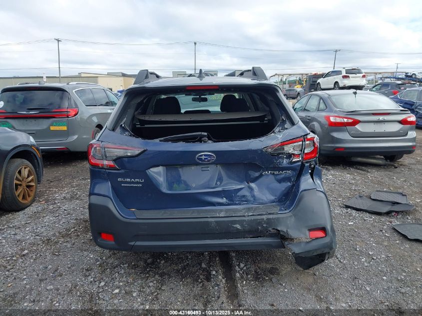2025 Subaru Outback Premium VIN: 4S4BTADC2S3120180 Lot: 43160493