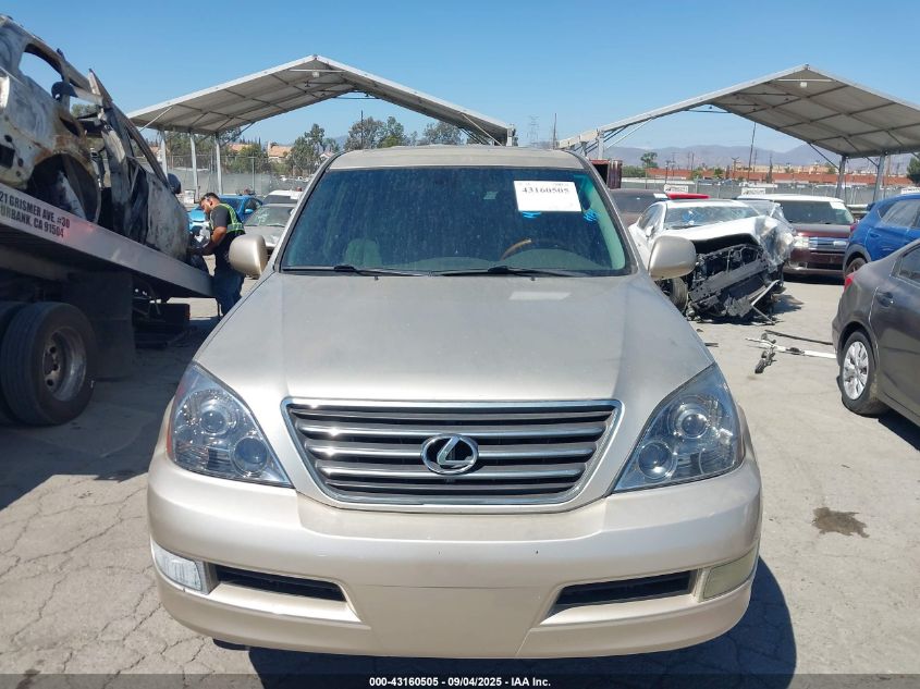 2007 Lexus Gx 470 VIN: JTJBT20X170144351 Lot: 43160505