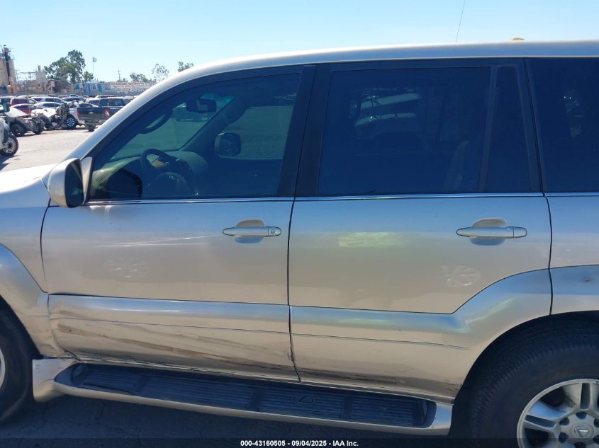 2007 Lexus Gx 470 VIN: JTJBT20X170144351 Lot: 43160505