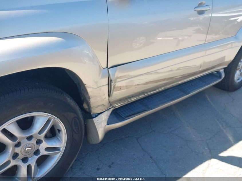 2007 Lexus Gx 470 VIN: JTJBT20X170144351 Lot: 43160505