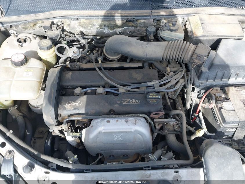 2002 Ford Focus Se/Ztw VIN: 1FAFP36322W124611 Lot: 43160632