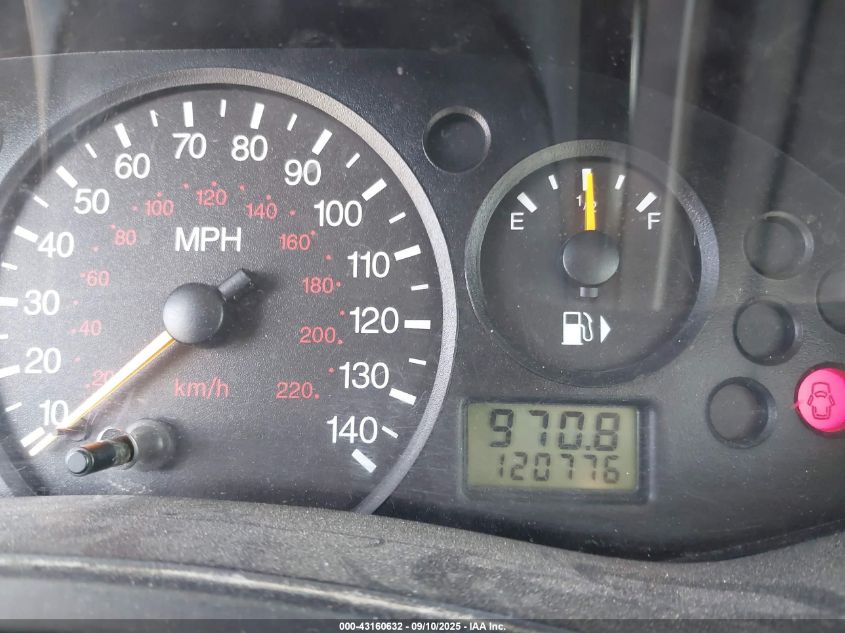 2002 Ford Focus Se/Ztw VIN: 1FAFP36322W124611 Lot: 43160632