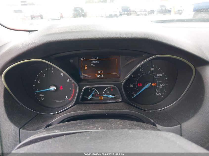 2016 Ford Focus Se VIN: 1FADP3F25GL231014 Lot: 43160634