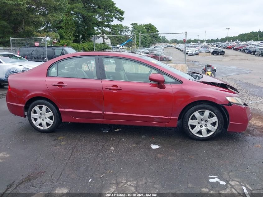 2010 Honda Civic Lx VIN: 2HGFA1F53AH560738 Lot: 43160646