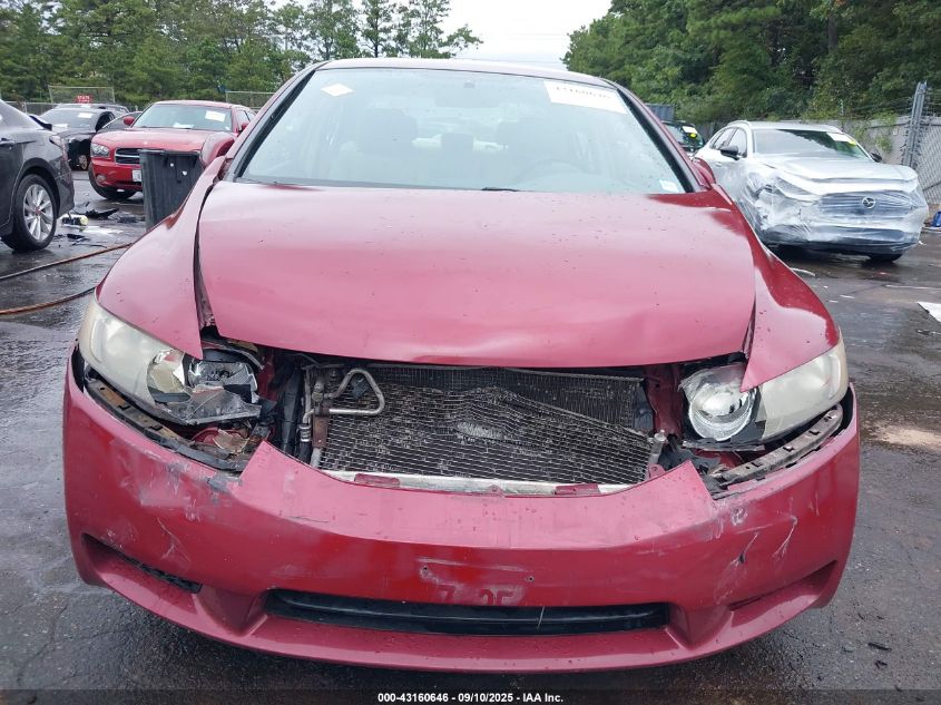 2010 Honda Civic Lx VIN: 2HGFA1F53AH560738 Lot: 43160646