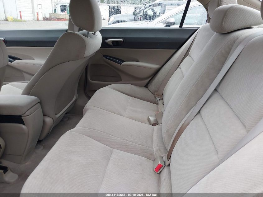 2010 Honda Civic Lx VIN: 2HGFA1F53AH560738 Lot: 43160646