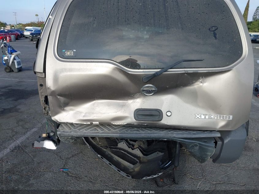 2004 Nissan Xterra Xe VIN: 5N1ED28T84C619241 Lot: 43160648