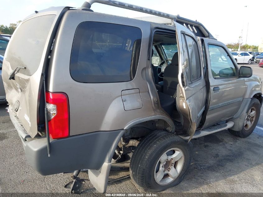 2004 Nissan Xterra Xe VIN: 5N1ED28T84C619241 Lot: 43160648