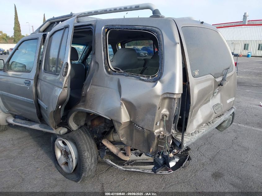 2004 Nissan Xterra Xe VIN: 5N1ED28T84C619241 Lot: 43160648