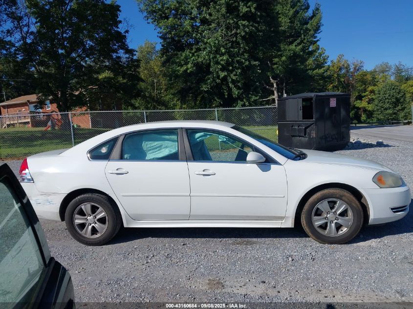 2014 Chevrolet Impala Limited Ls VIN: 2G1WA5E37E1148187 Lot: 43160684