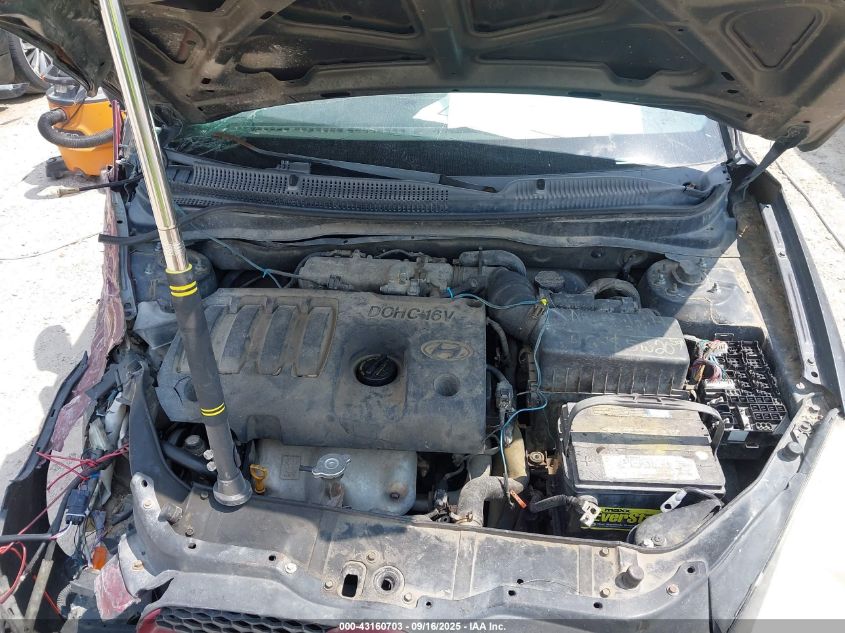 2009 Hyundai Accent Gs VIN: KMHCM36C89U114687 Lot: 43160703