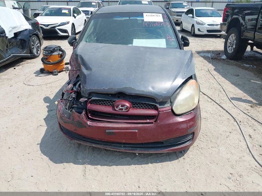 2009 Hyundai Accent Gs VIN: KMHCM36C89U114687 Lot: 43160703