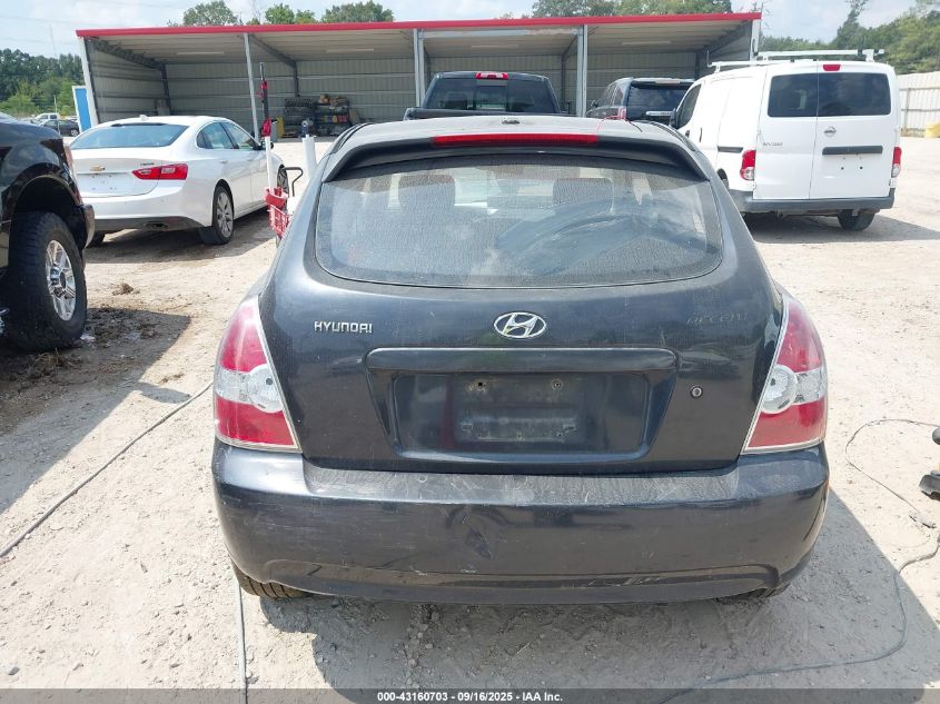 2009 Hyundai Accent Gs VIN: KMHCM36C89U114687 Lot: 43160703