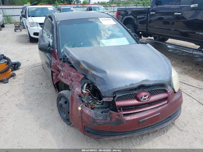 2009 Hyundai Accent Gs VIN: KMHCM36C89U114687 Lot: 43160703