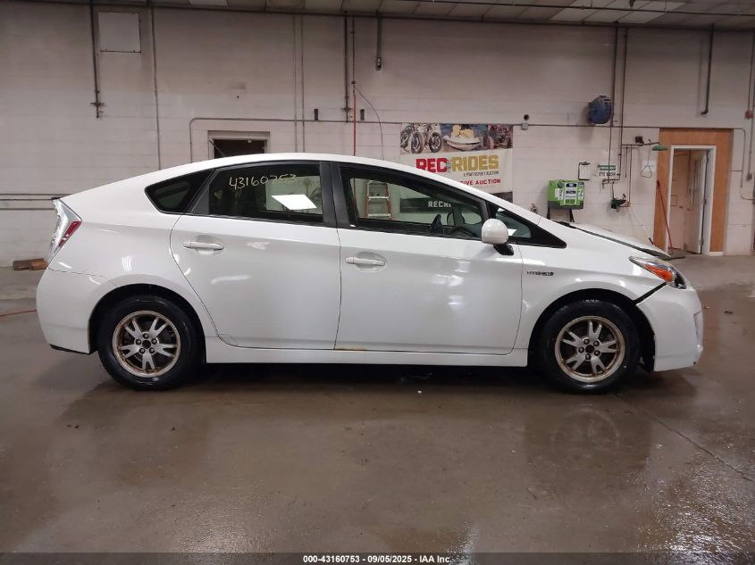 2011 Toyota Prius Two VIN: JTDKN3DUXB5373724 Lot: 43160753