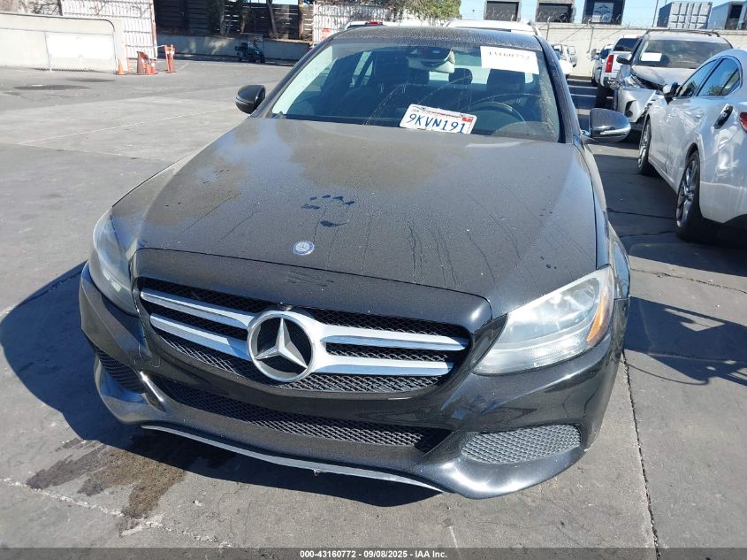 2016 Mercedes-Benz C 300 VIN: 55SWF4JB4GU129420 Lot: 43160772