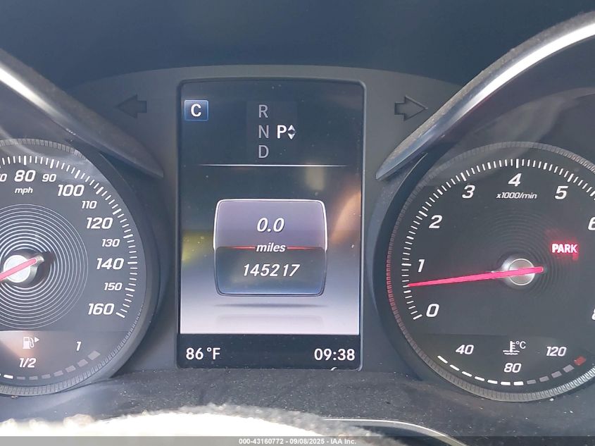 2016 Mercedes-Benz C 300 VIN: 55SWF4JB4GU129420 Lot: 43160772