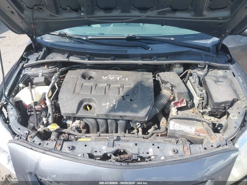 2010 Toyota Corolla Le VIN: 2T1BU4EE8AC281982 Lot: 43160808