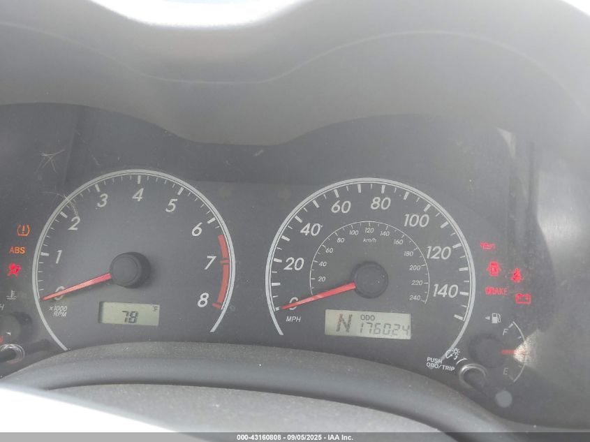 2010 Toyota Corolla Le VIN: 2T1BU4EE8AC281982 Lot: 43160808