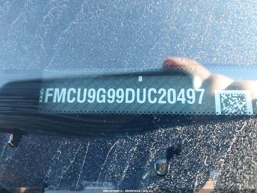 2013 Ford Escape Se VIN: 1FMCU9G99DUC20497 Lot: 43160812