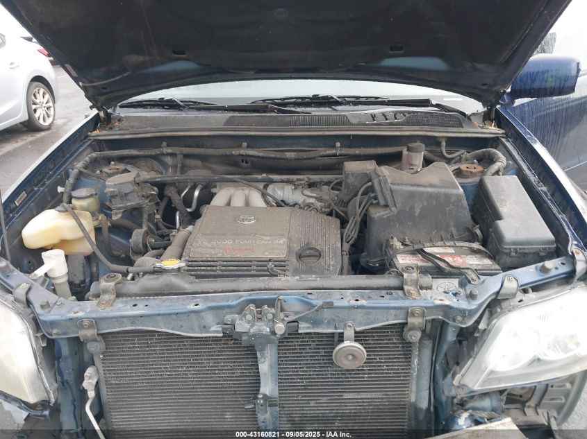 2003 Toyota Highlander V6 VIN: JTEHF21AX30113958 Lot: 43160821