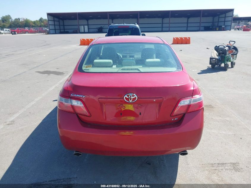 2008 Toyota Camry Le V6 VIN: 4T1BK46K38U072491 Lot: 43160852