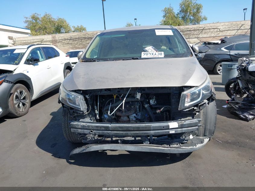 2017 Kia Sedona Lx VIN: KNDMB5C14H6244871 Lot: 43160874