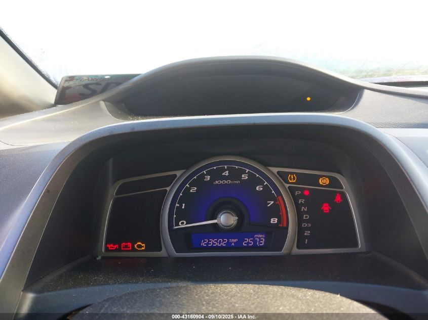 2009 Honda Civic Lx VIN: 2HGFA16539H308905 Lot: 43160904