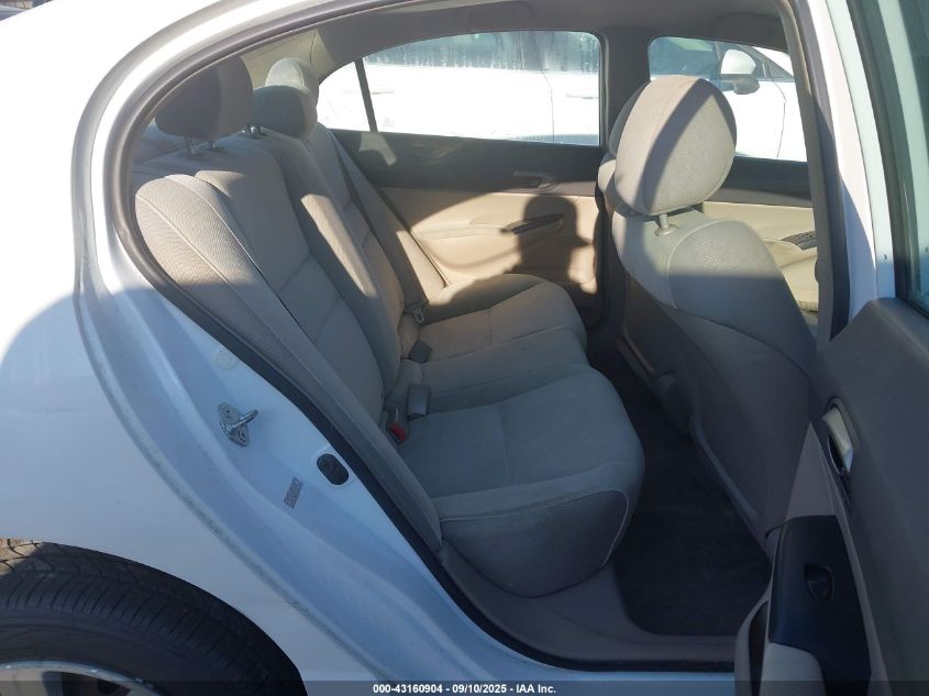 2009 Honda Civic Lx VIN: 2HGFA16539H308905 Lot: 43160904