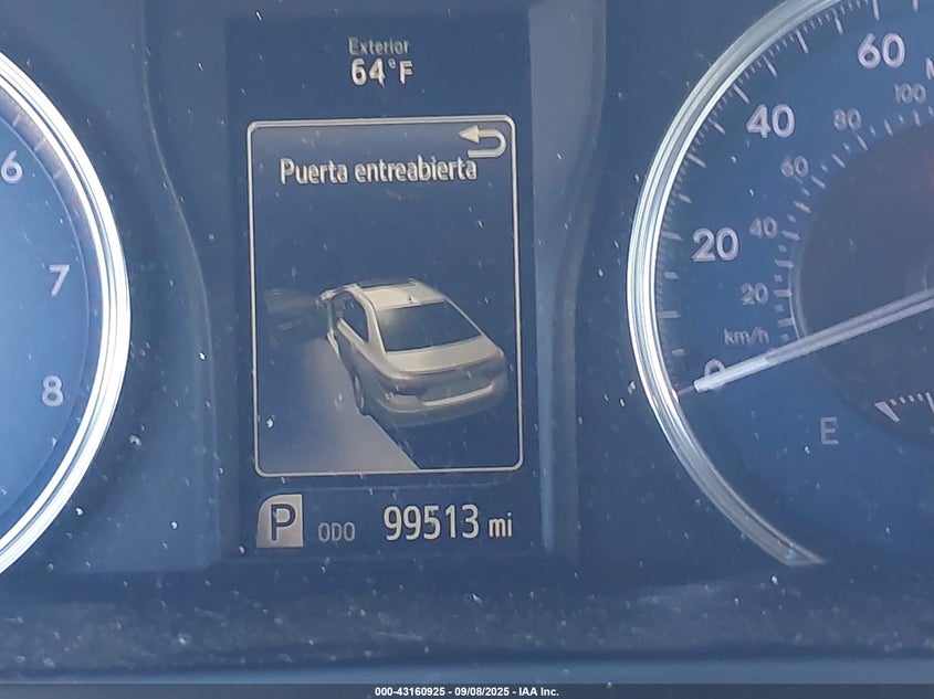 2017 TOYOTA CAMRY XLE - 4T1BF1FK3HU705316