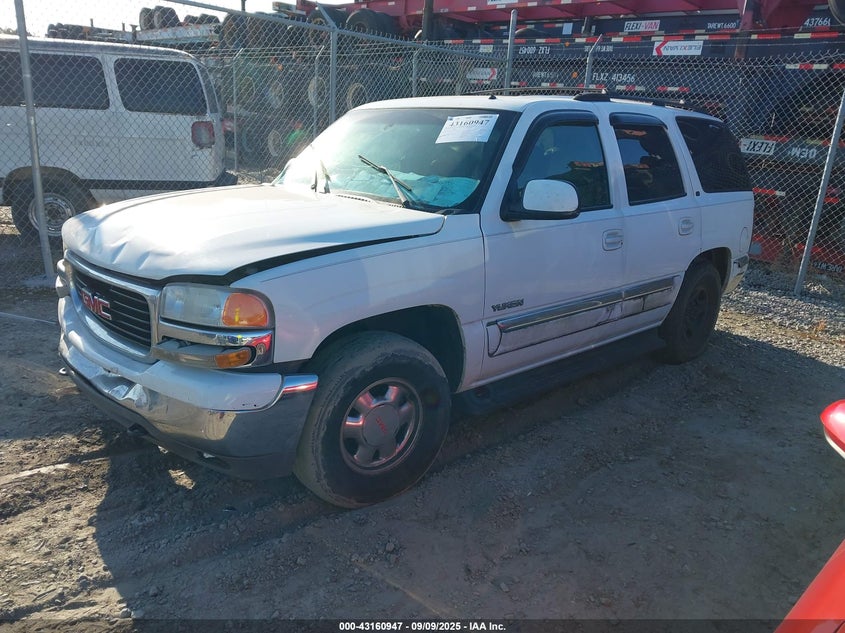 2002 GMC Yukon Slt white other flexible 1GKEK13Z82J105774 photo #3