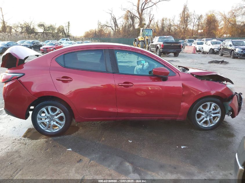 2017 Toyota Yaris Ia VIN: 3MYDLBYV7HY165146 Lot: 43160986