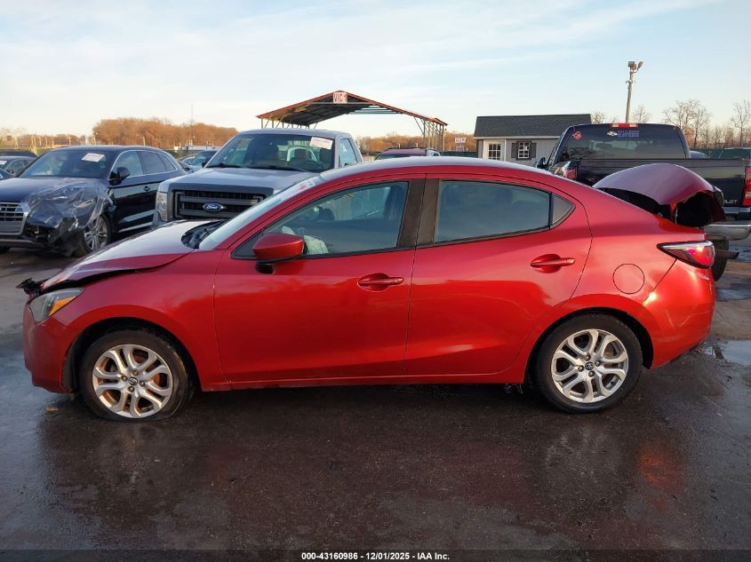 2017 Toyota Yaris Ia VIN: 3MYDLBYV7HY165146 Lot: 43160986