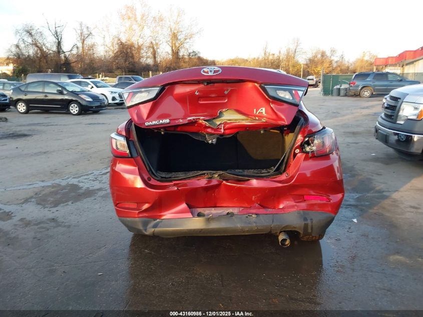 2017 Toyota Yaris Ia VIN: 3MYDLBYV7HY165146 Lot: 43160986