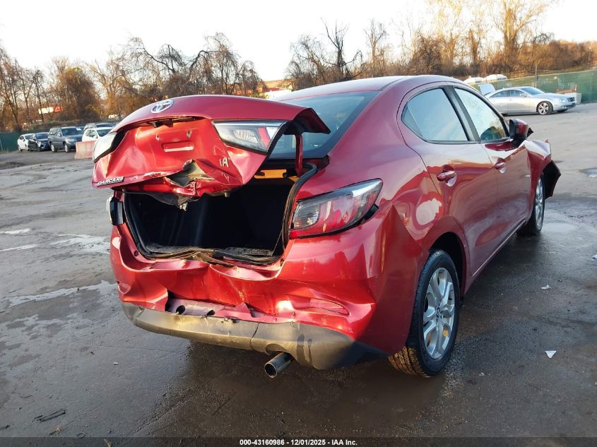 2017 Toyota Yaris Ia VIN: 3MYDLBYV7HY165146 Lot: 43160986