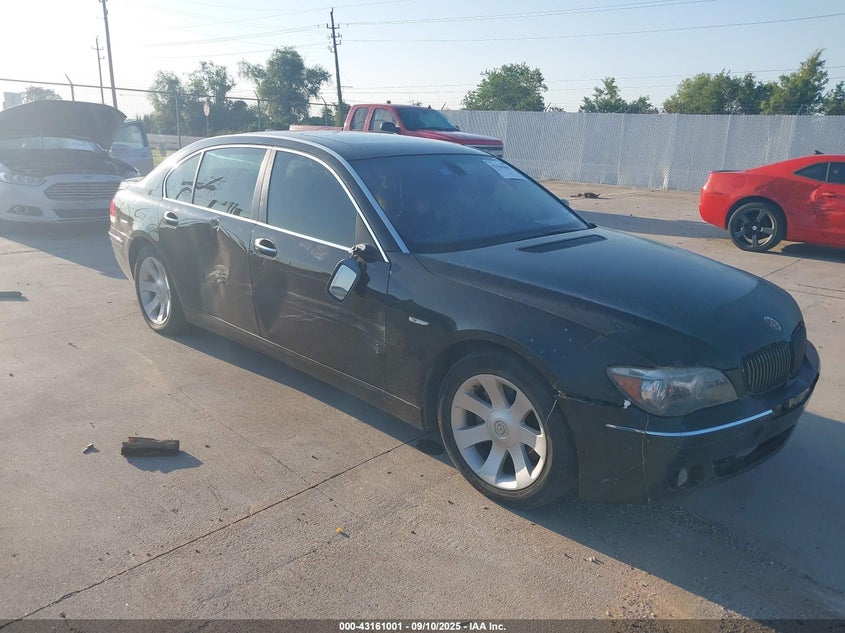 2006 BMW 750Li VIN: WBAHN83546DT30927 Lot: 43161001