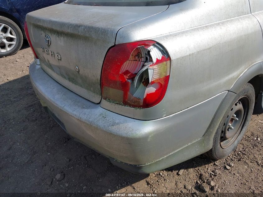 2000 Toyota Echo VIN: JTDBT123XY0091108 Lot: 43161147
