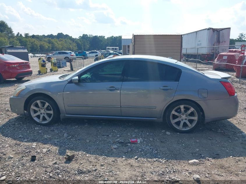 2008 Nissan Maxima 3.5 Se VIN: 1N4BA41EX8C829195 Lot: 43161190