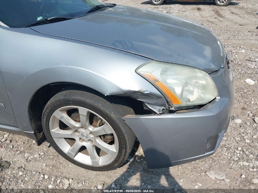 2008 Nissan Maxima 3.5 Se VIN: 1N4BA41EX8C829195 Lot: 43161190