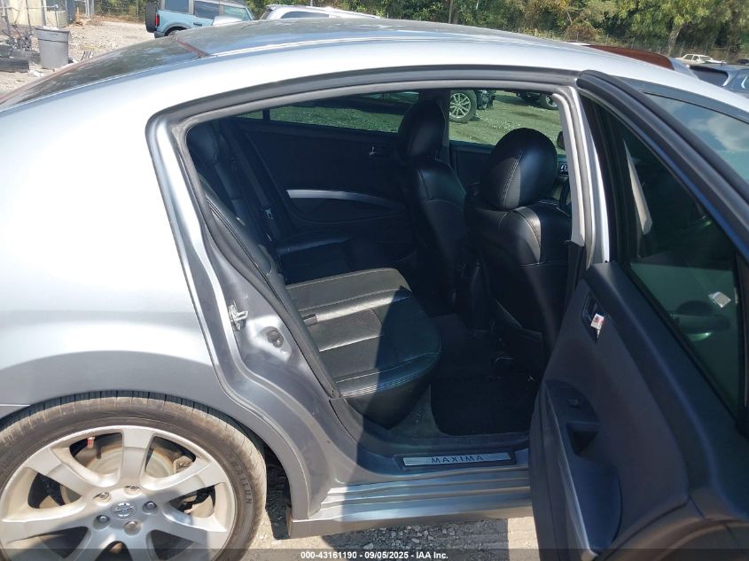 2008 Nissan Maxima 3.5 Se VIN: 1N4BA41EX8C829195 Lot: 43161190