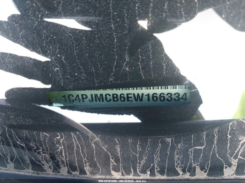 2014 Jeep Cherokee Latitude VIN: 1C4PJMCB6EW166334 Lot: 43161200