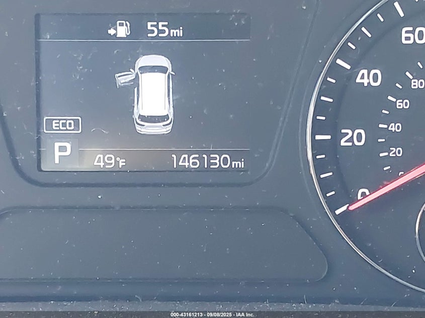 2019 Kia Sorento 2.4L Lx VIN: 5XYPGDA36KG546132 Lot: 43161213