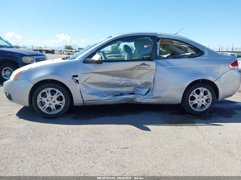2008 Ford Focus Se/Ses VIN: 1FAHP33N98W156902 Lot: 43161378
