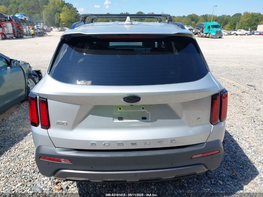 2021 Kia Sorento S VIN: 5XYRLDLC7MG020788 Lot: 43161415